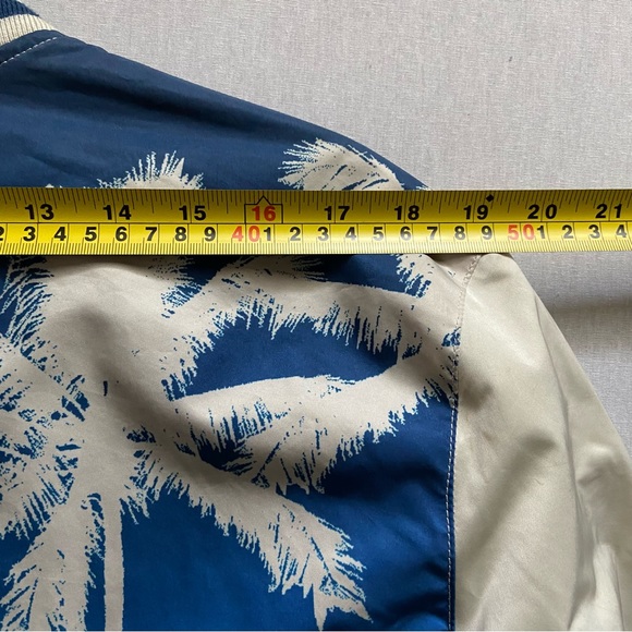 American Eagle palm tree varsity jacket men Size Medium - Picture 12 of 12
